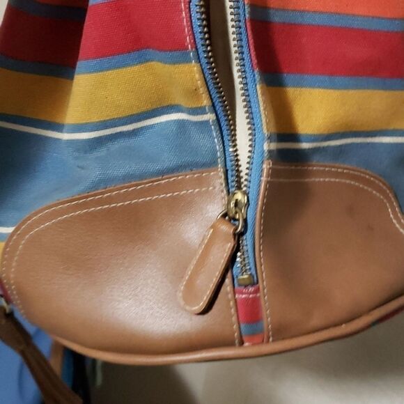 VINTAGE Liz Claiborne Bucket Backpack - Picture 5 of 10